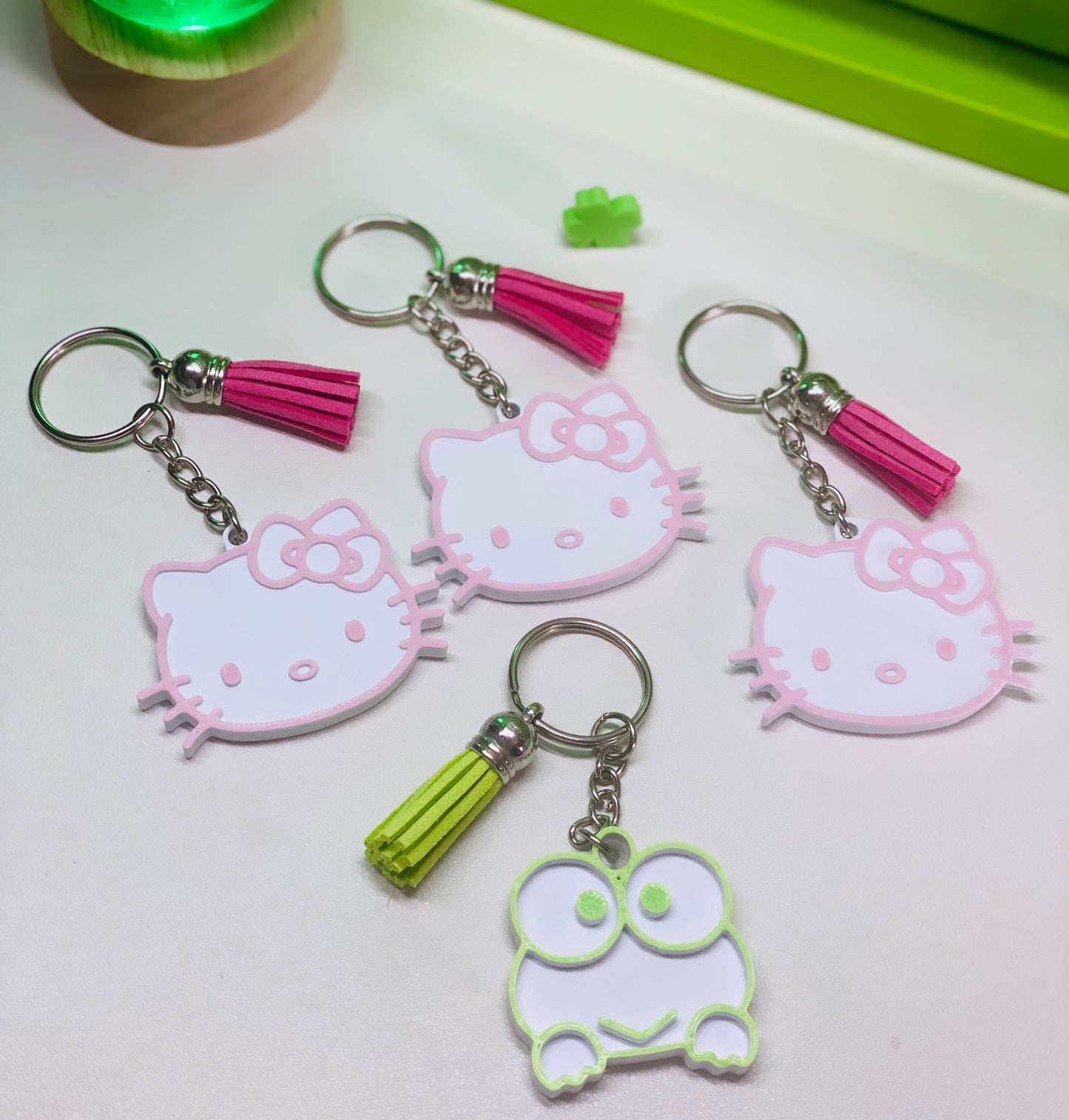 Characters Binder Keychains
