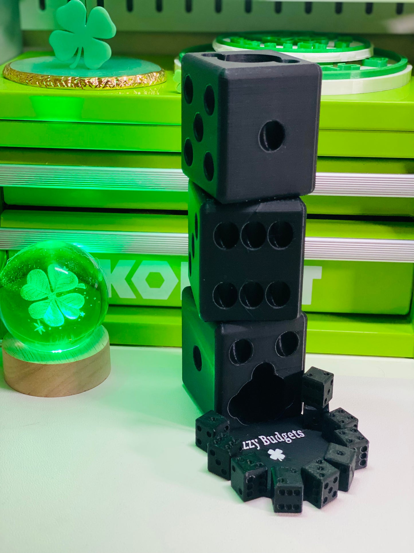 Izzy Budgets Dice Tower