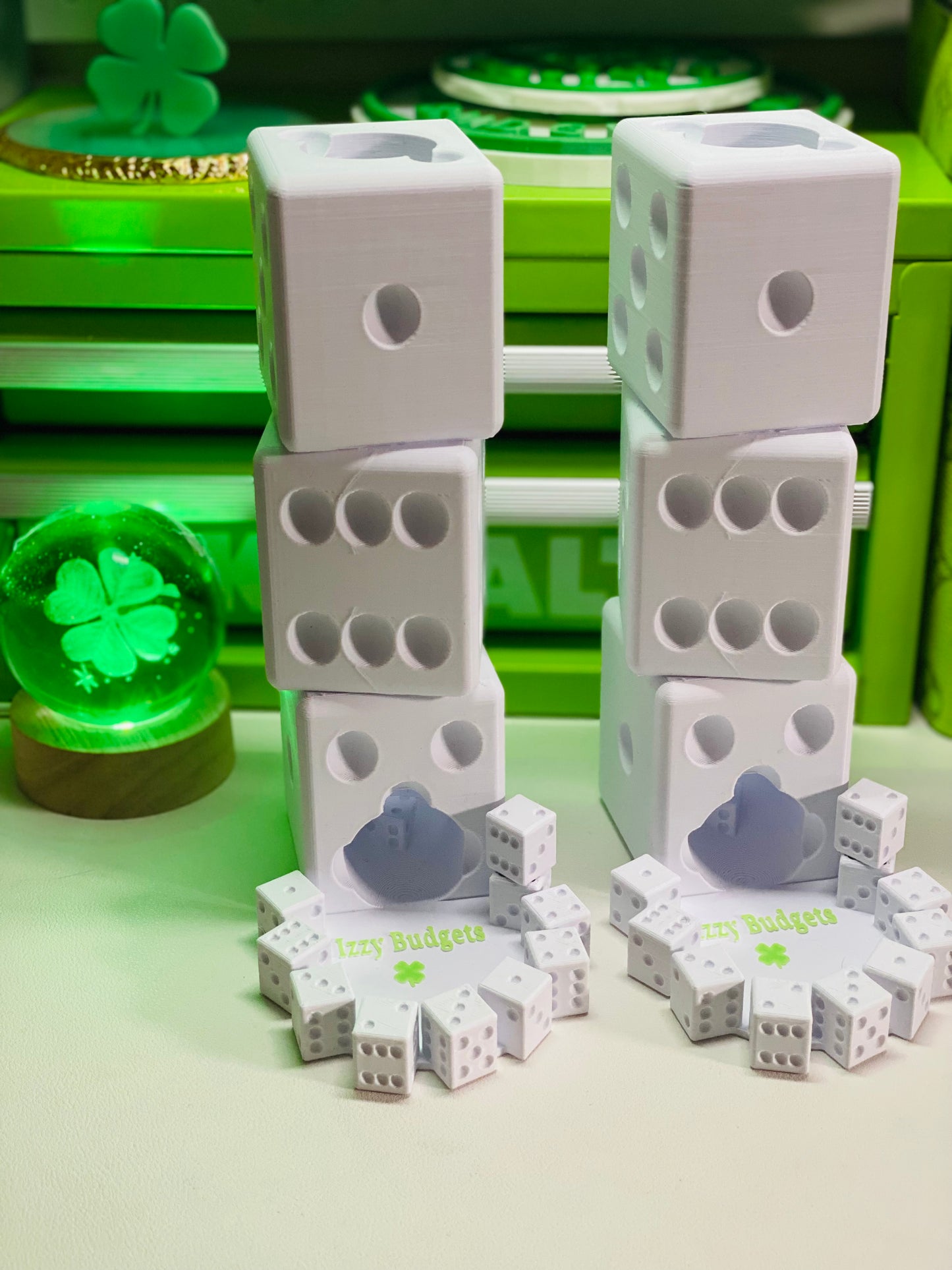 Izzy Budgets Dice Tower