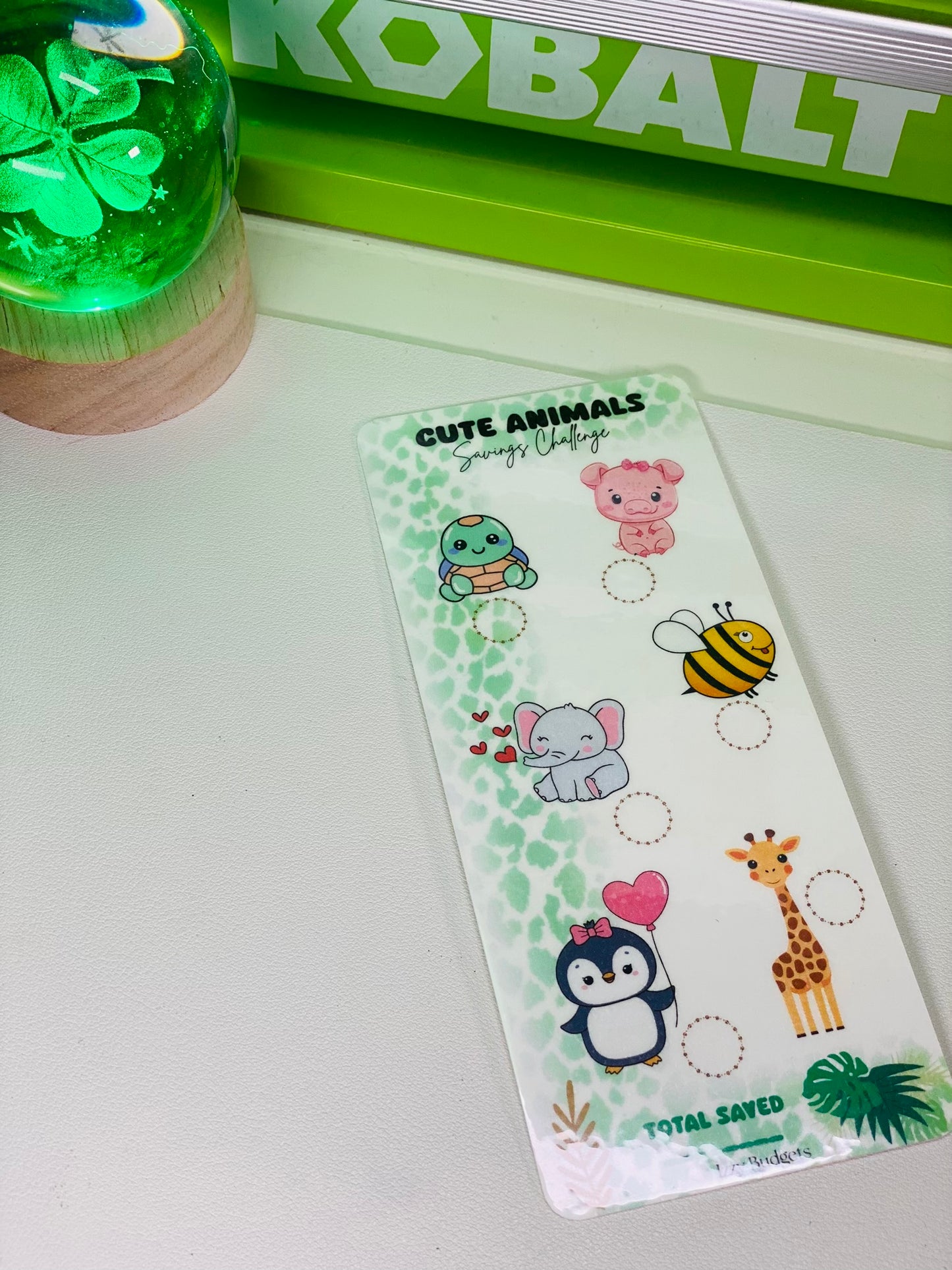 Slim Savings Challenge Trackers