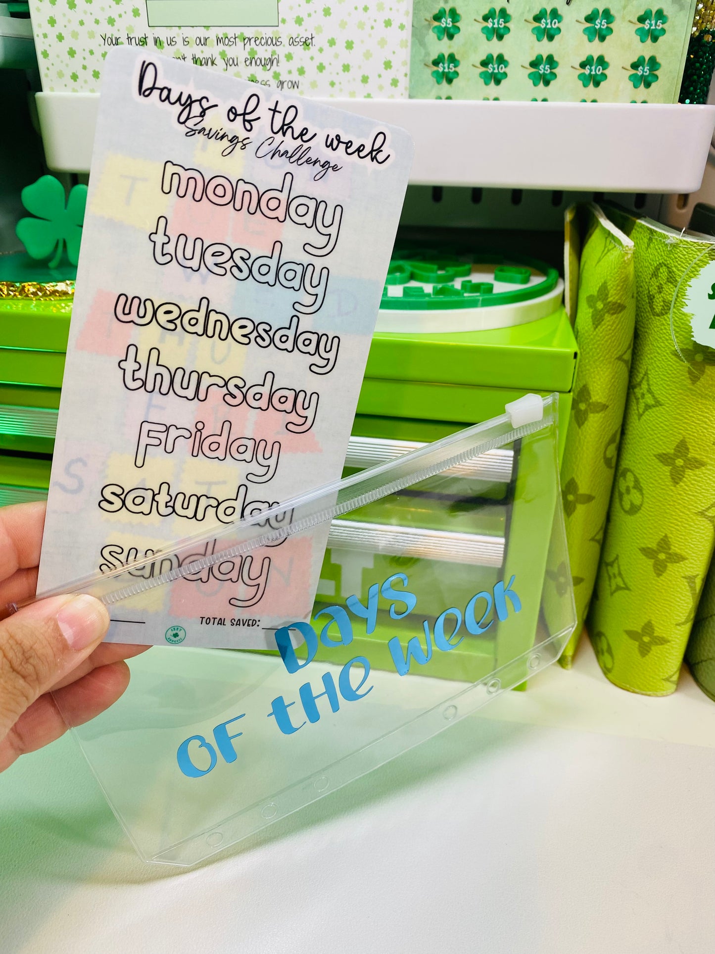 Days of the Week Savings Challenge Bundle