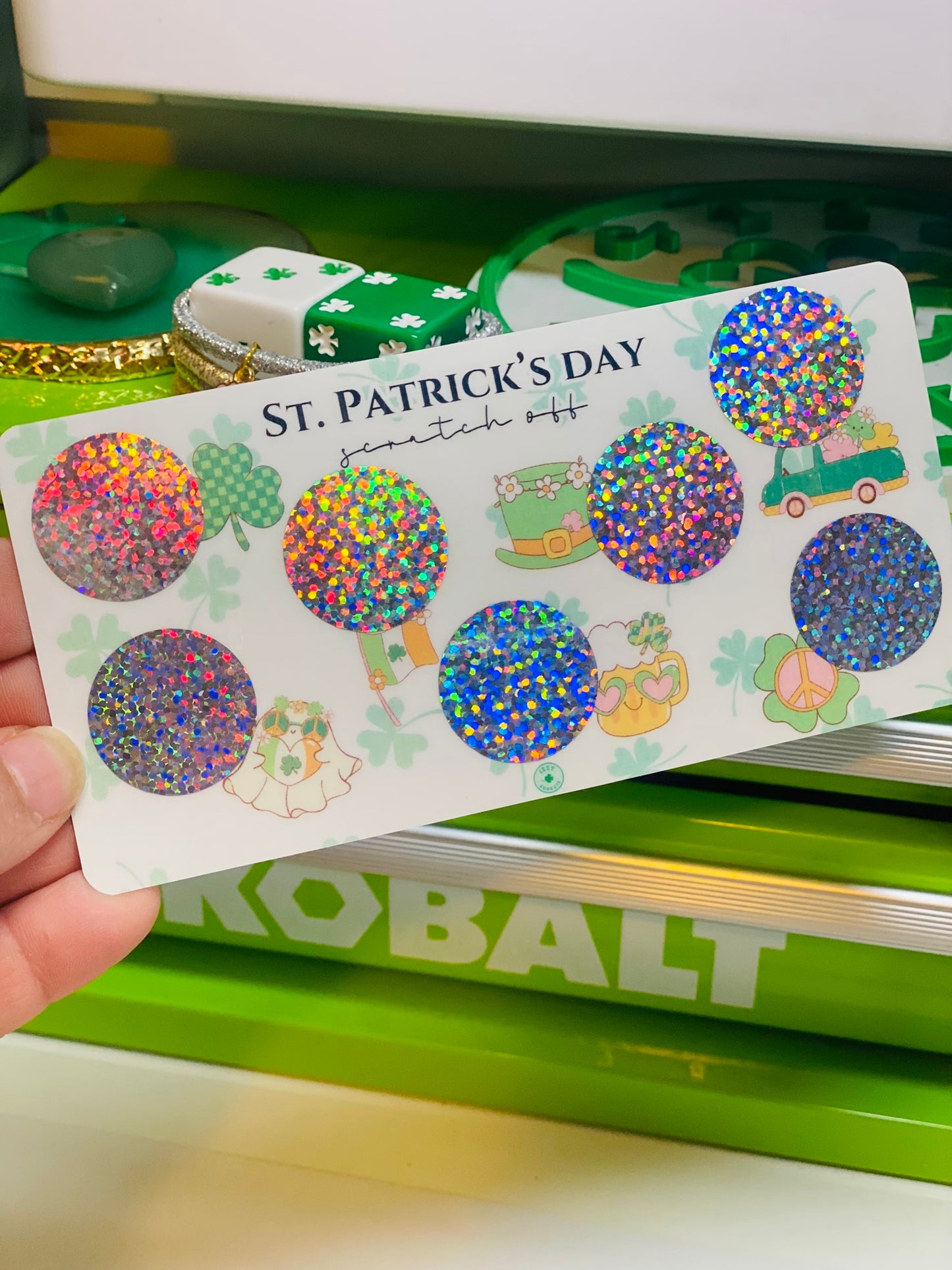 St. Patrick's Day Scratch Offs