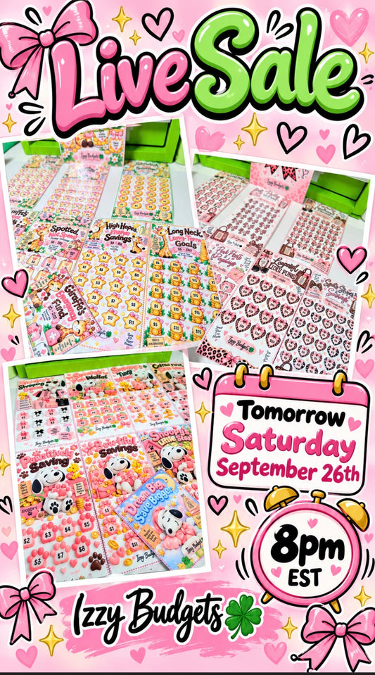 Live Sale 9-26