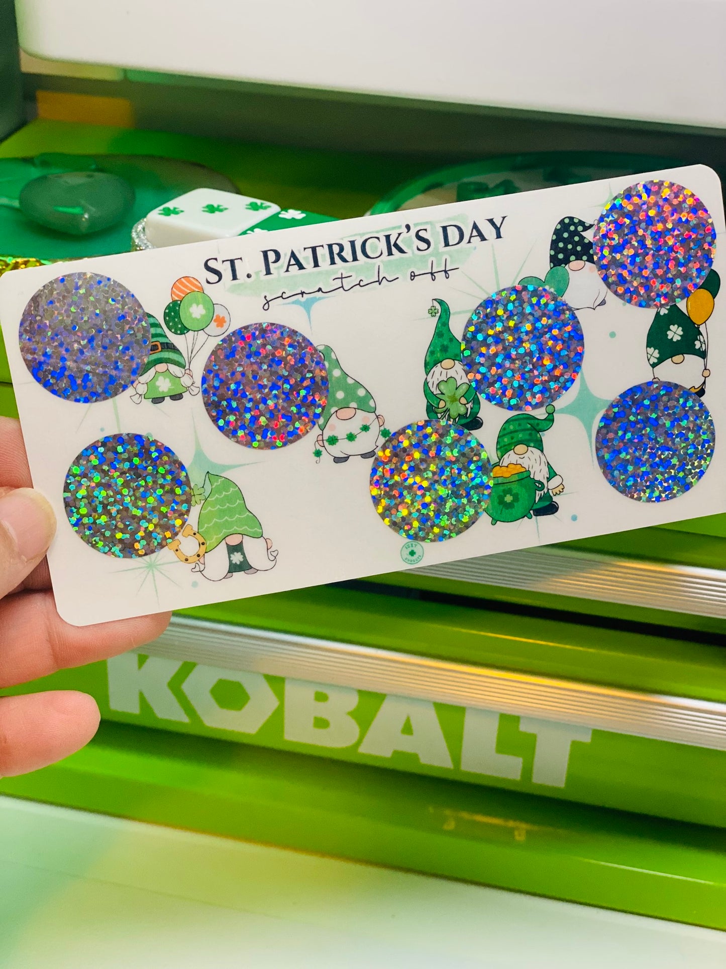 St. Patrick's Day Scratch Offs