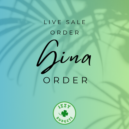 Gina - Live Sale 8-28