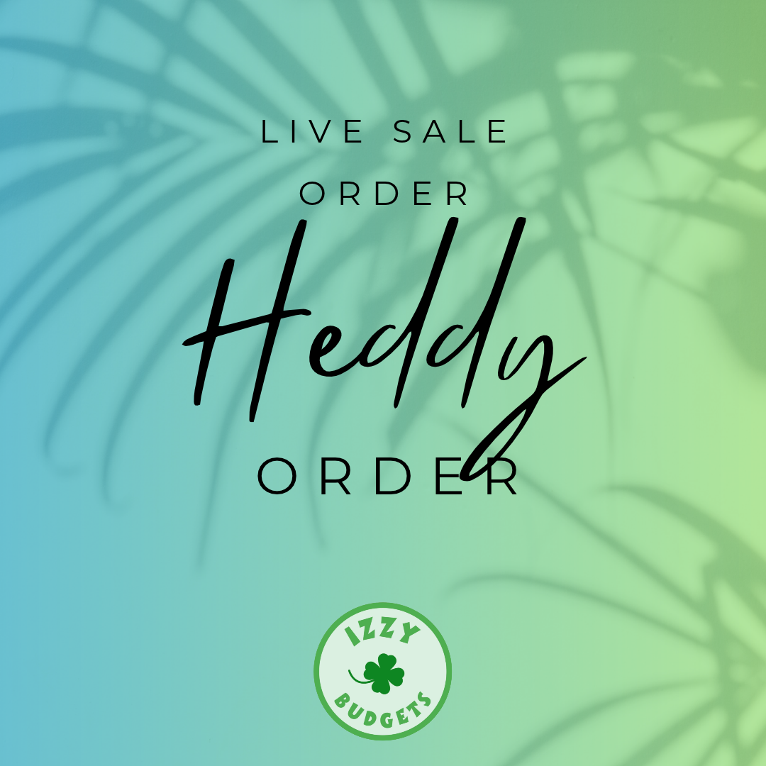 Heddy - Live Sale 9-19