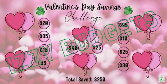 Valentine’s Day Savings Challenge - Digital Download