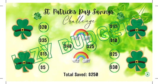 St. Patrick’s Day Savings Challenge - Digital Download