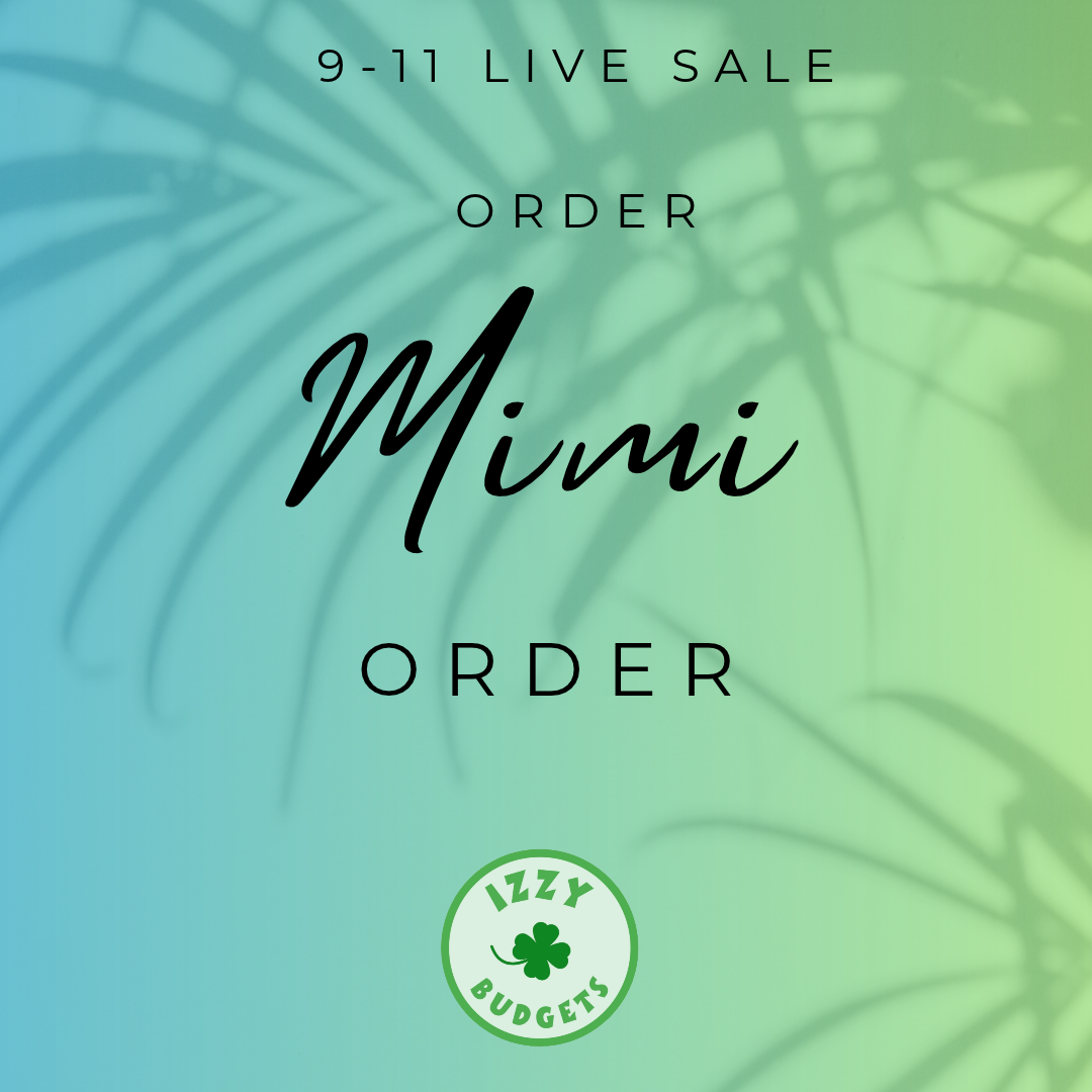 Mimi - Live Sale 9-11