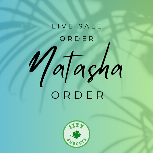 Natasha's Orders 9-4, 9-11 & 9-26