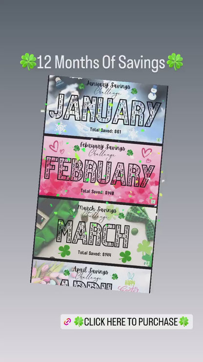 12 Months of Savings - Color Edition - Digital Download